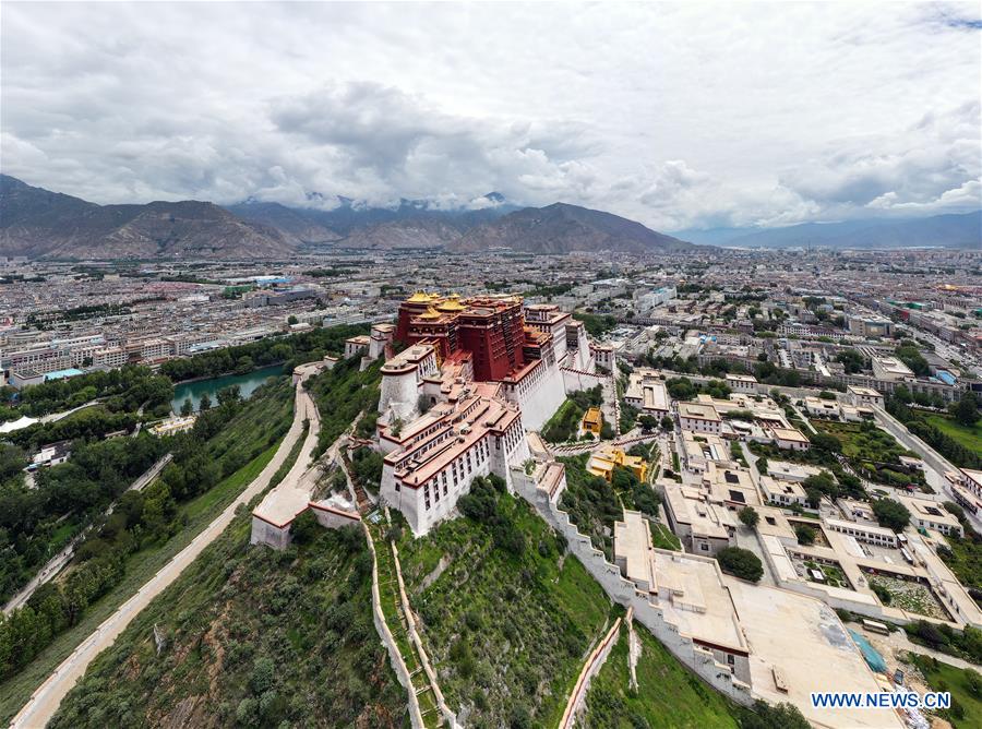 (InTibet)CHINA-TIBET-LHASA-AERIAL VIEW (CN)