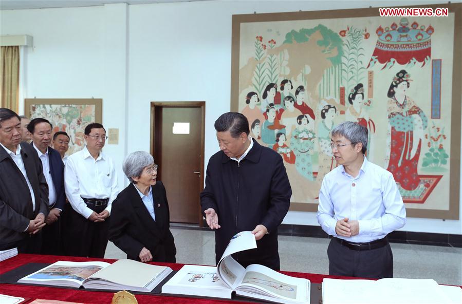 CHINA-DUNHUANG-XI JINPING-SYMPOSIUM (CN)