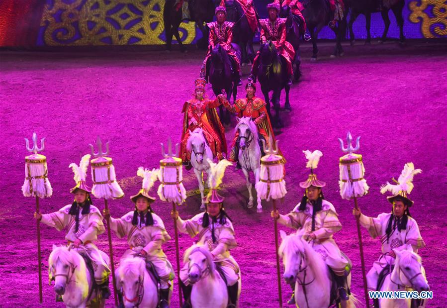 CHINA-INNER MONGOLIA-HORSE DANCE SHOW(CN)