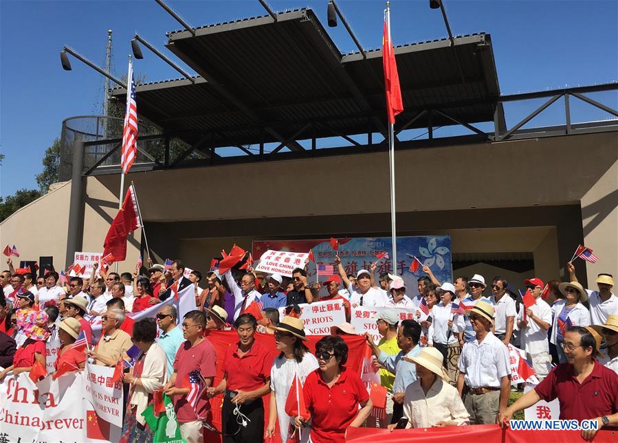 U.S.-CALIFORNIA-CHINESE-HONG KONG-RALLY