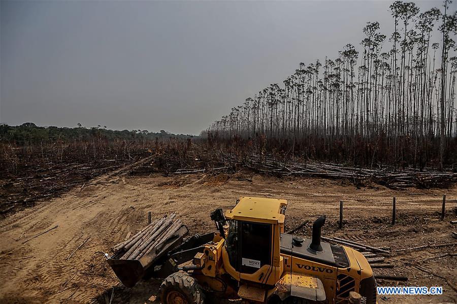 BRAZIL-HUMAITA-AMAZON-FIRE