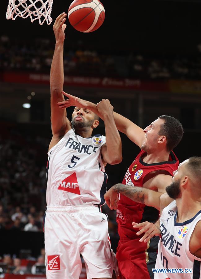 (SP)CHINA-SHENZHEN-BASKETBALL-FIBA WORLD CUP-GROUP G-FRANCE VS GERMANY(CN)