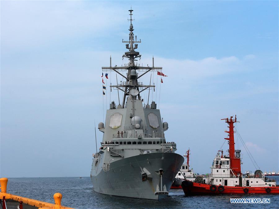 PHILIPPINES-MANILA-SPANISH NAVY-MENDEZ NUNEZ-ARRIVAL