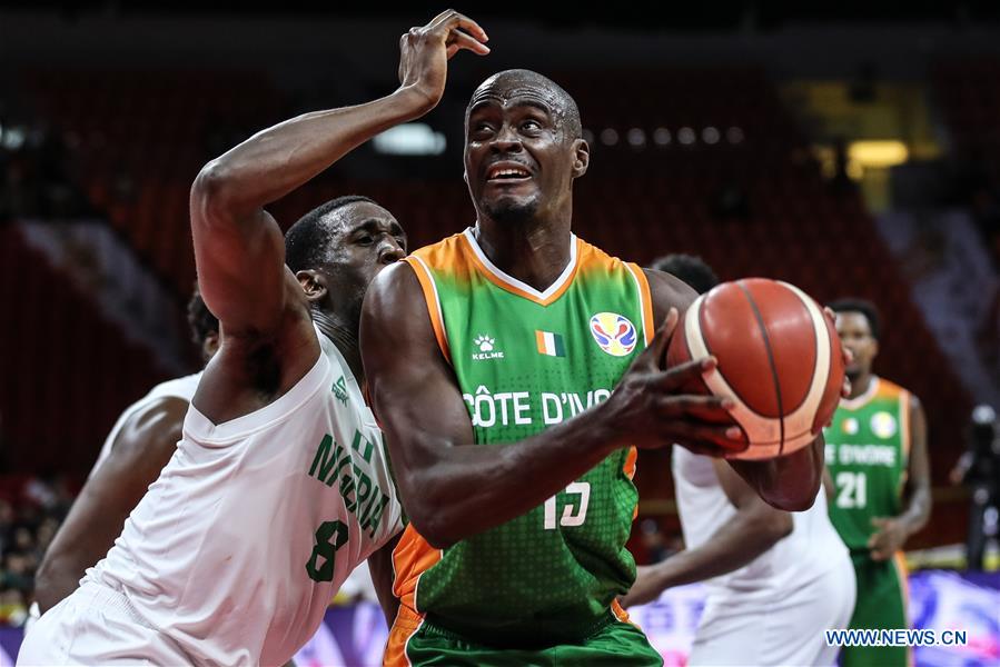 (SP)CHINA-GUANGZHOU-BASKETBALL-FIBA WORLD CUP-GROUP M-NGA VS CIV(CN)