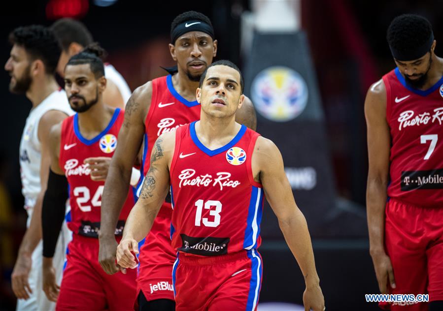 (SP)CHINA-WUHAN-BASKETBALL-FIBA WORLD CUP-GROUP J-SERBIA VS PUERTO RICO (CN)