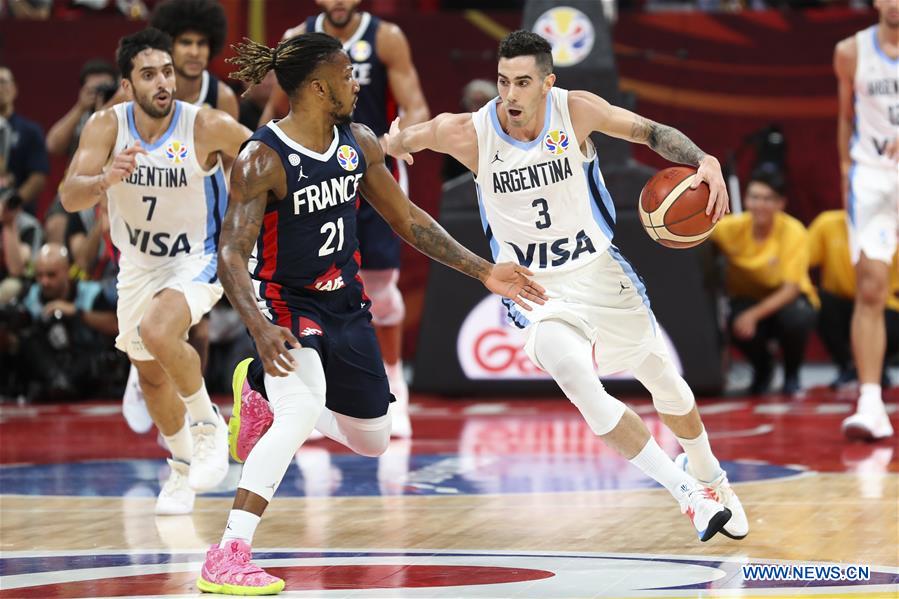 (SP)CHINA-BEIJING-BASKETBALL-FIBA WORLD CUP-SEMI FINALS-ARG VS FRA(CN)