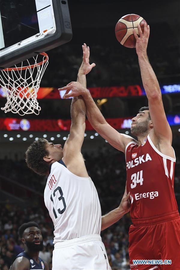 (SP)CHINA-BEIJING-BASKETBALL-FIBA WORLD CUP-USA VS POL(CN)