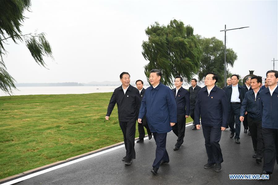 CHINA-HENAN-XI JINPING-SYMPOSIUM-YELLOW RIVER PROTECTION AND DEVELOPMENT (CN)