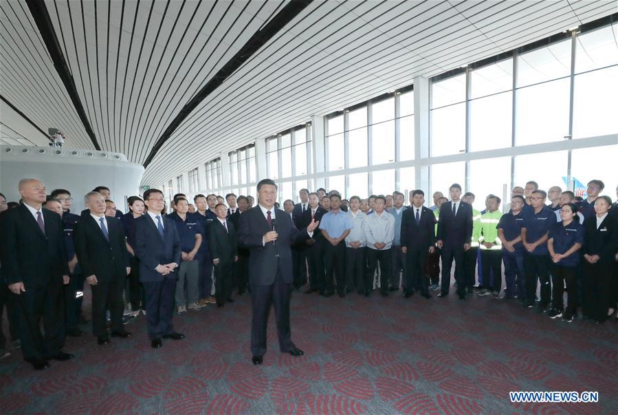 CHINA-BEIJING-XI JINPING-NEW AIRPORT-OPEN (CN)