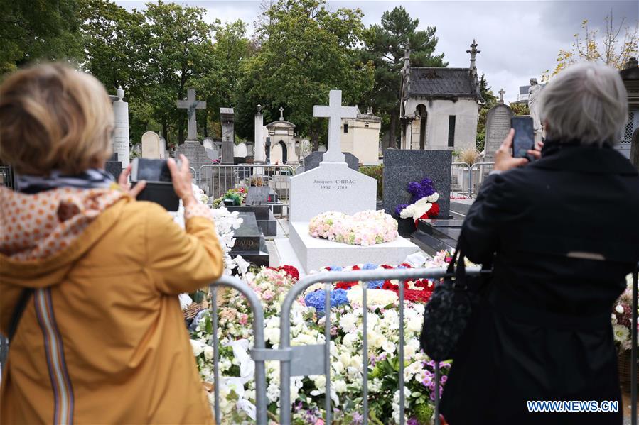 FRANCE-PARIS-JACQUES CHIRAC-TOMB