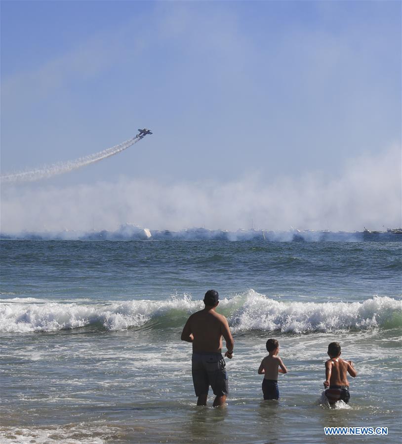 U.S.-CALIFORNIA-HUNTINGTON BEACH-AIRSHOW