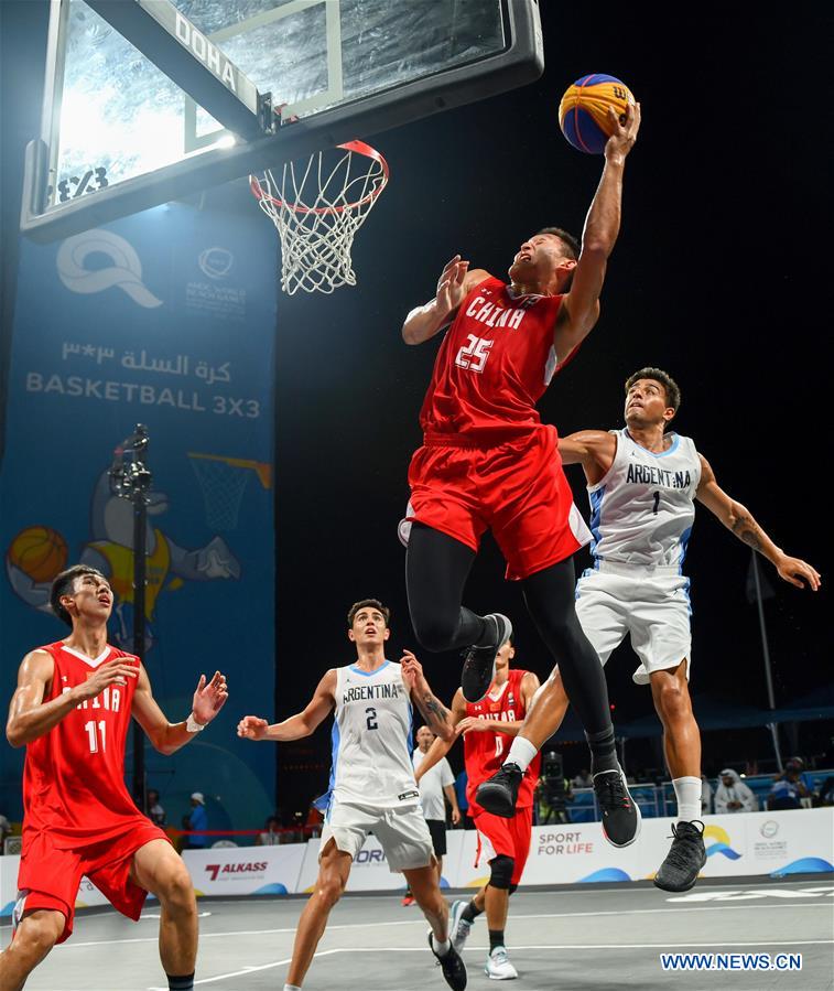 (SP)QATAR-DOHA-WORLD BEACH GAMES-MEN'S 3X3 BASKETBALL