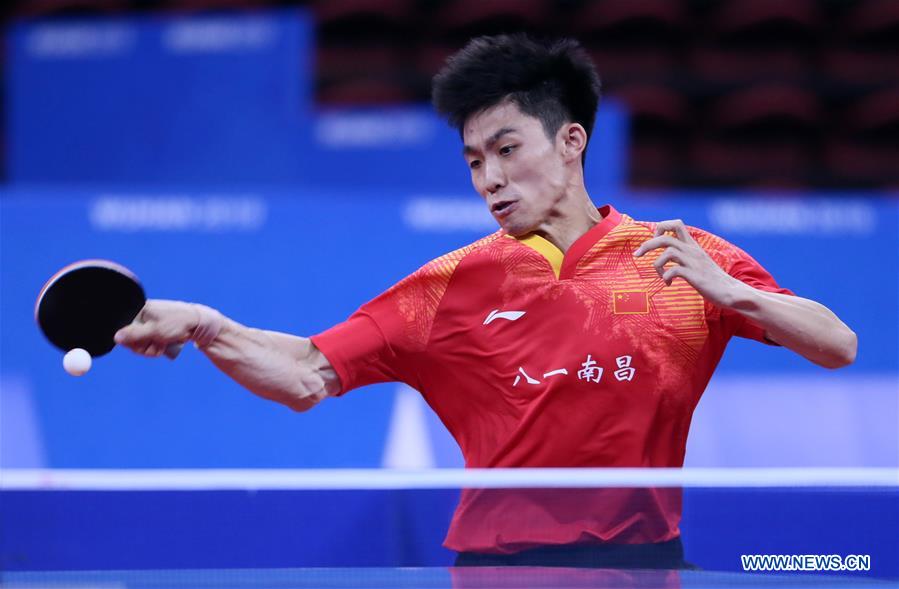 (SP)CHINA-WUHAN-7TH MILITARY WORLD GAMES-TABLE TENNIS