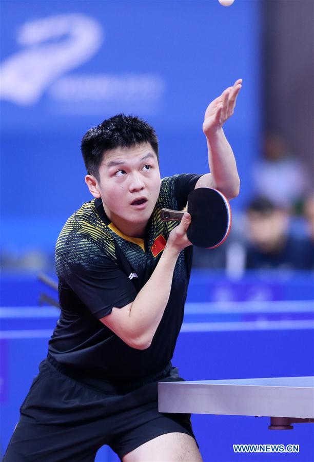 (SP)CHINA-WUHAN-7TH MILITARY WORLD GAMES-TABLE TENNIS(CN)