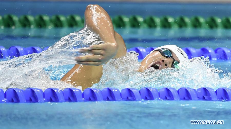 (SP)CHINA-WUHAN-7TH MILITARY WORLD GAMES-SWIMMING-MEN 400M INDIVIDUAL MEDLEY