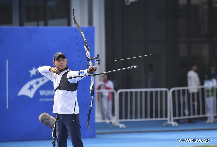 (SP)CHINA-WUHAN-7TH MILITARY WORLD GAMES-ARCHERY