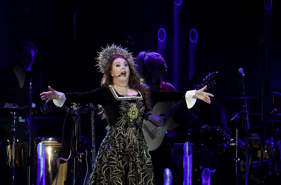 LATVIA-RIGA-SARAH BRIGHTMAN-CONCERT-WORLD TOUR