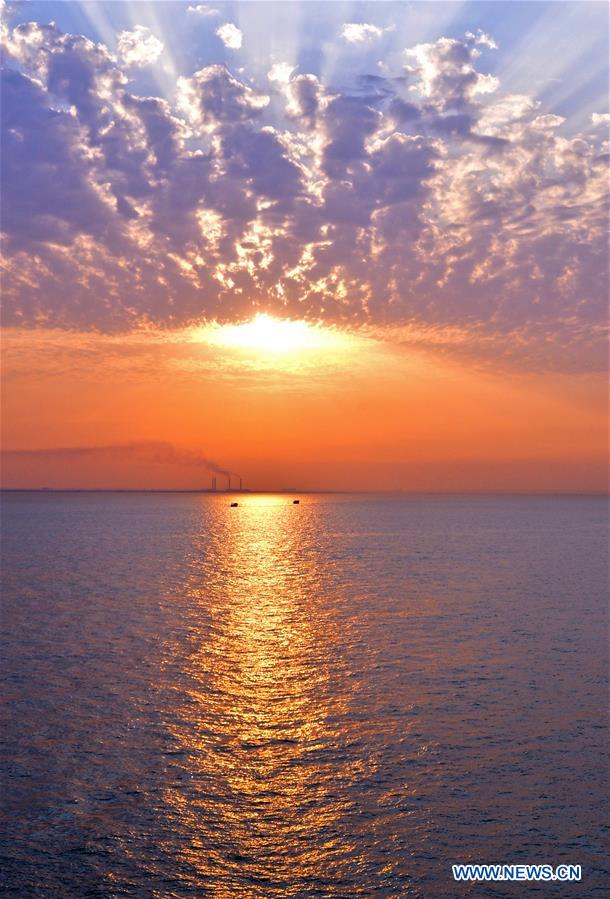 KUWAIT-KUWAIT CITY-SUNSET