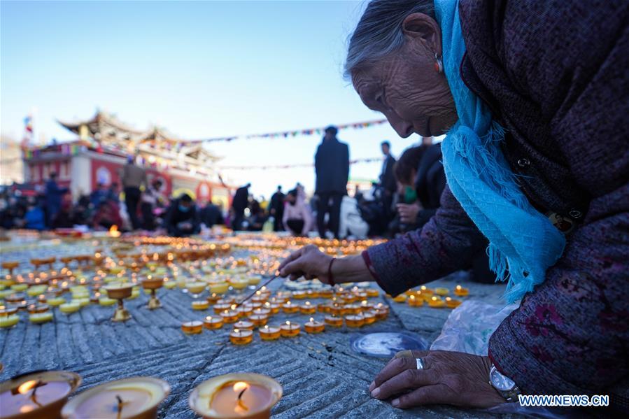 CHINA-QINGHAI-XINING-BUTTER LAMP FESTIVAL (CN)