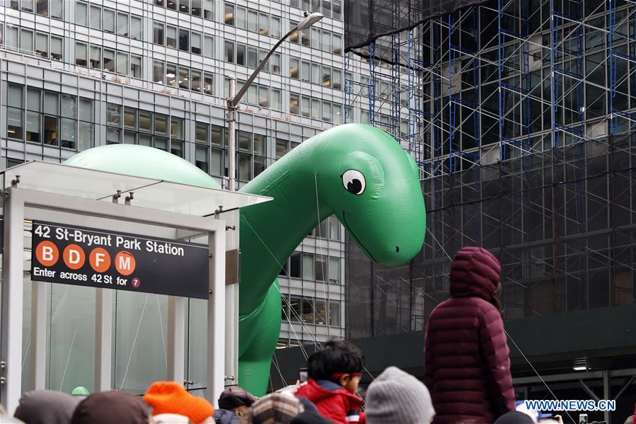 U.S.-NEW YORK-THANKSGIVING DAY PARADE