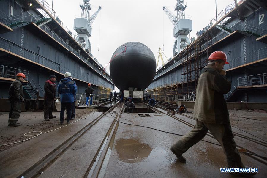 RUSSIA-ST. PETERSBURG-SUBMARINE-VOLKHOV 