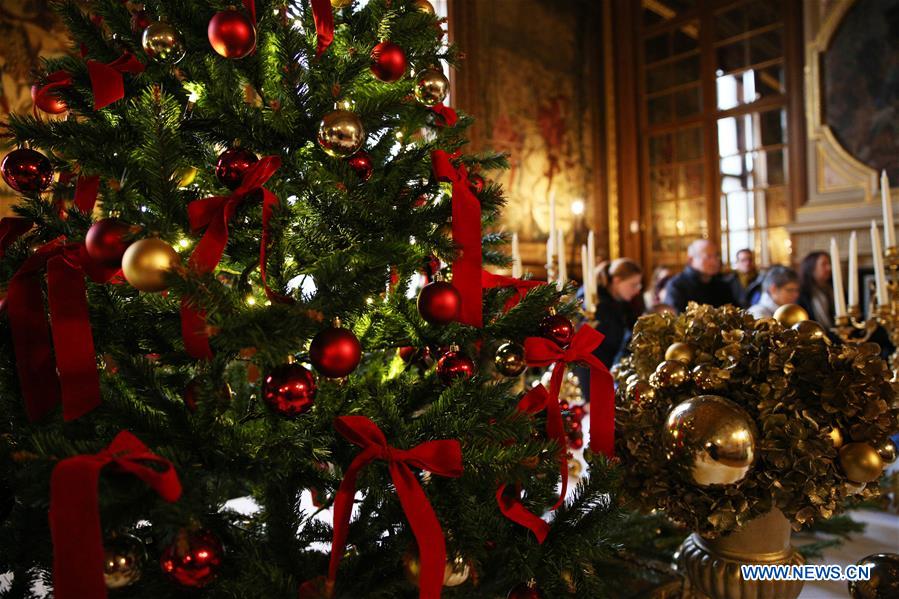 FRANCE-CHANTILLY CASTLE-FESTIVAL-DECORATIONS