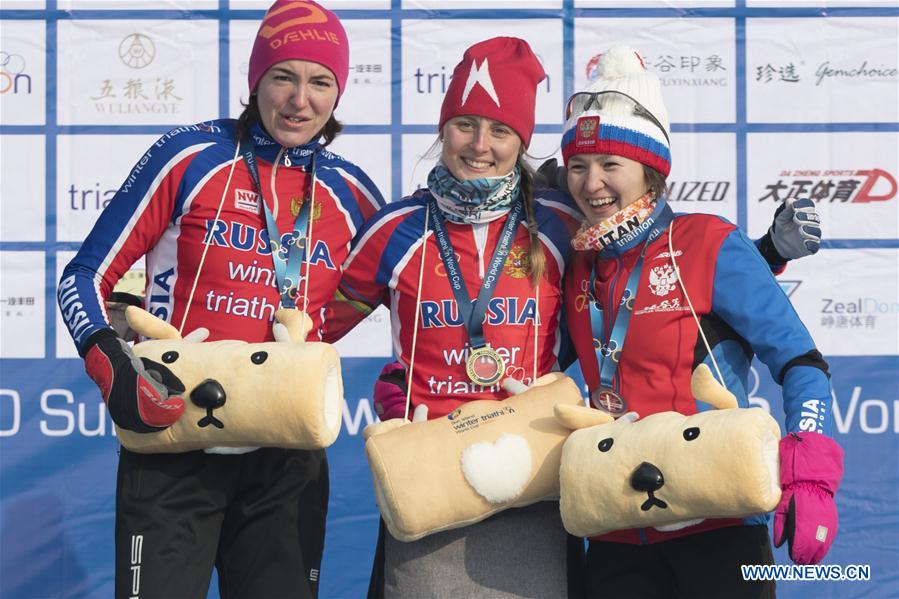 (SP)CHINA-HARBIN-WINTER TRIATHLON-WORLD CUP (CN)