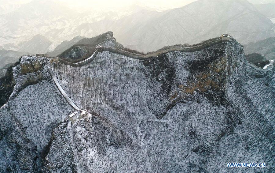 CHINA-BEIJING-JIANKOU GREAT WALL-SNOW SCENERY (CN)