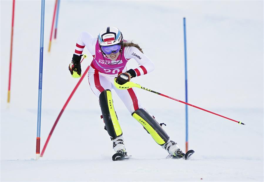 (SP)SWITZERLAND-LES DIABLERETS-WINTER YOG-ALPINE SKIING-WOMEN'S SLALOM