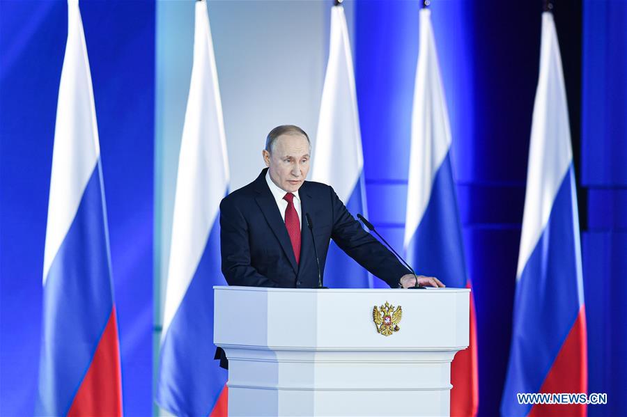 RUSSIA-MOSCOW-PUTIN-ANNUAL ADDRESS