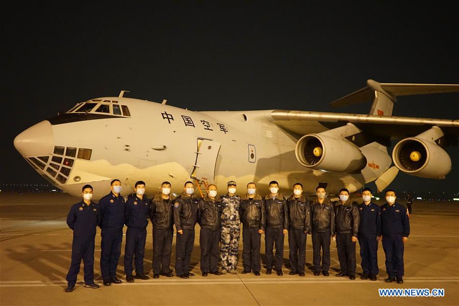 CHINA-SHAANXI-XI'AN-AIR FORCE-WUHAN-AID (CN)