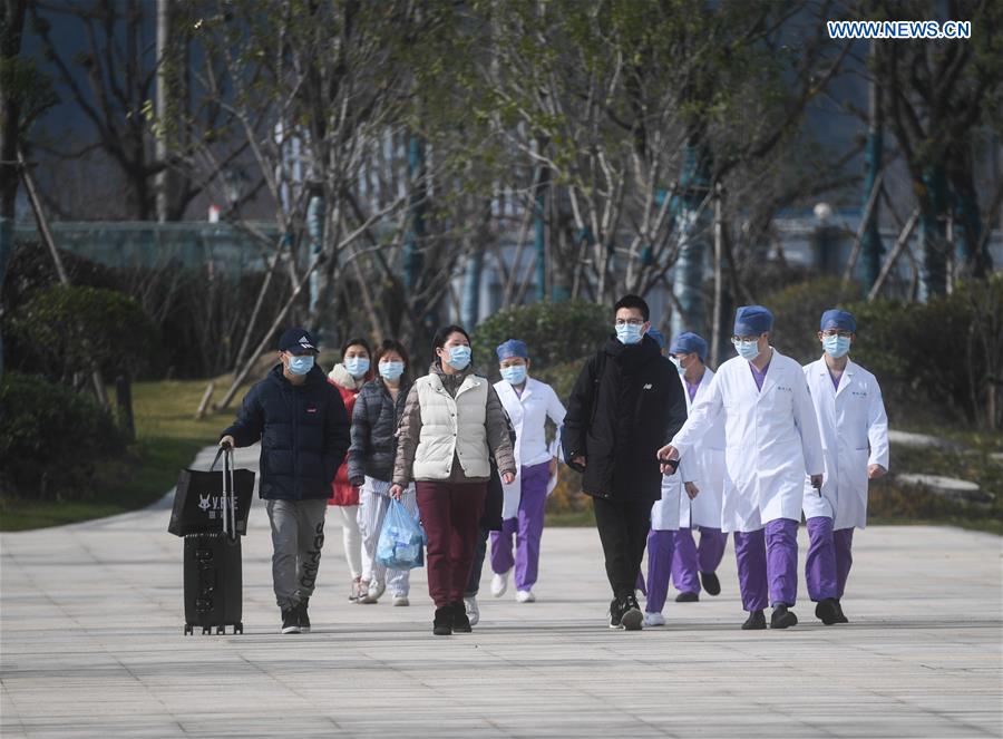 CHINA-ZHEJIANG-HANGZHOU-CURED PATIENTS (CN)