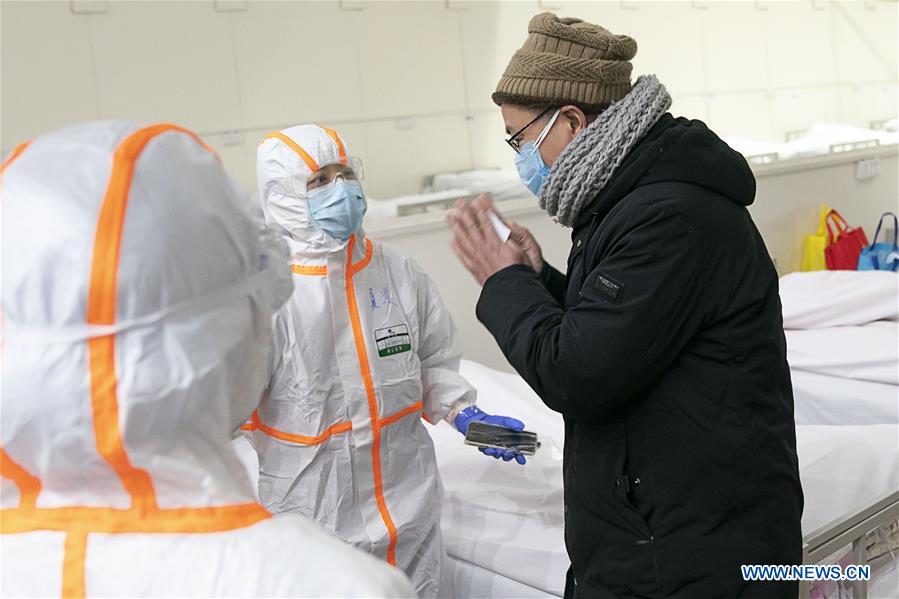 CHINA-HUBEI-WUHAN-MAKESHIFT HOSPITAL-PATIENTS (CN)