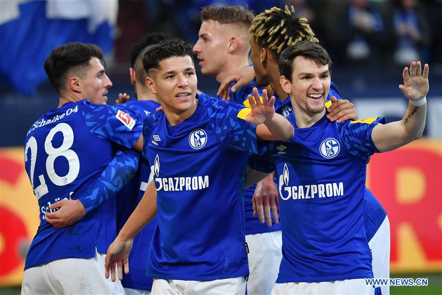 (SP)GERMANY-GELSENKIRCHEN-FOOTBALL-BUNDESLIGA-SCHALKE 04 VS PADERBORN