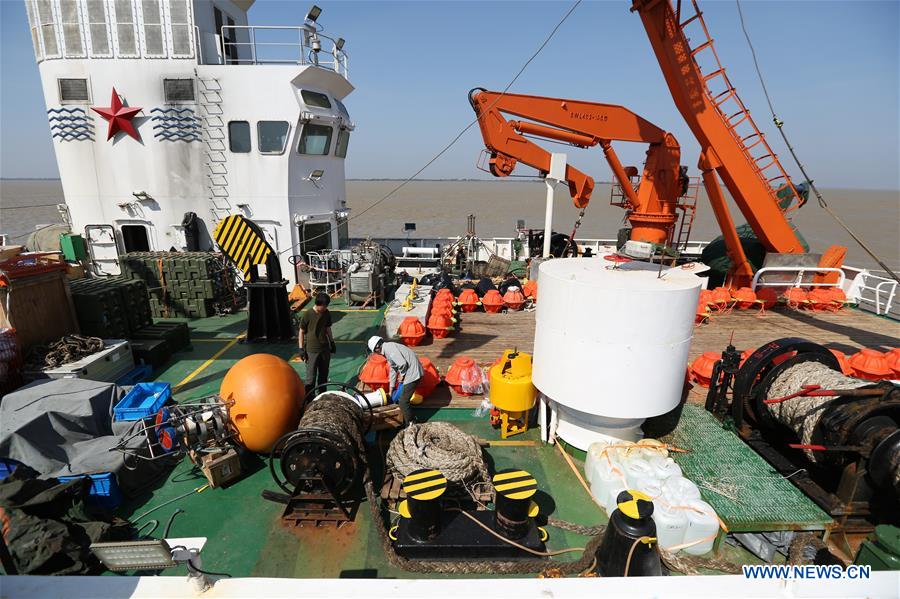 MYANMAR-YANGON-CHINA-RESEARCH VESSEL