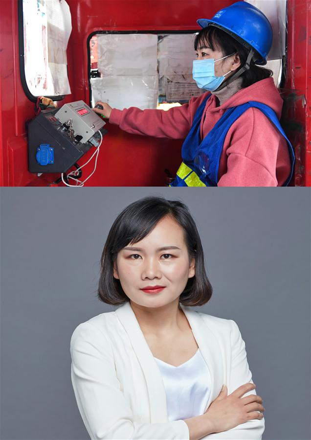 (PORTRAITS)CHINA-FIGHT AGAINST CORONAVIRUS-FEMALES