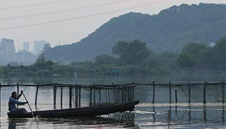 Scenery of White Horse Lake in Hangzhou