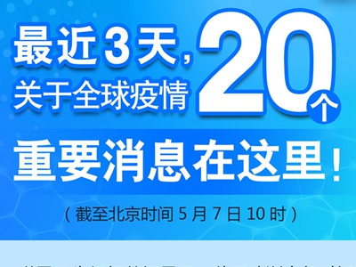 【图解】最近3天，关于全球疫情20个重要消息在这里！